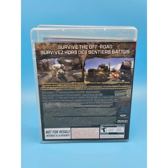MotorStorm (Sony PlayStation 3, 2007) Racing, OffRoad, Dirt Bikes, Big Rigs - Picture 2 of 4